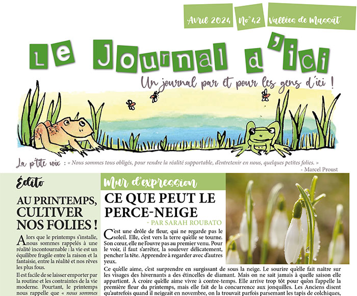 You are currently viewing EVS – Journal d’ici n°42 et prochain numéro