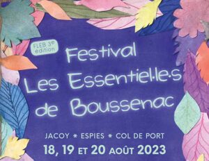 Lire la suite à propos de l’article EVS – FLEB, le festival de Boussenac 2023